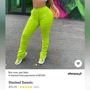 Brand New Stacked Sweats